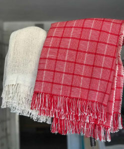Handloom Acrylic Wool Light Throw