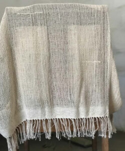 Handloom Pure Cotton Spaced Light Throw
